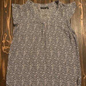 Black & White Blouse